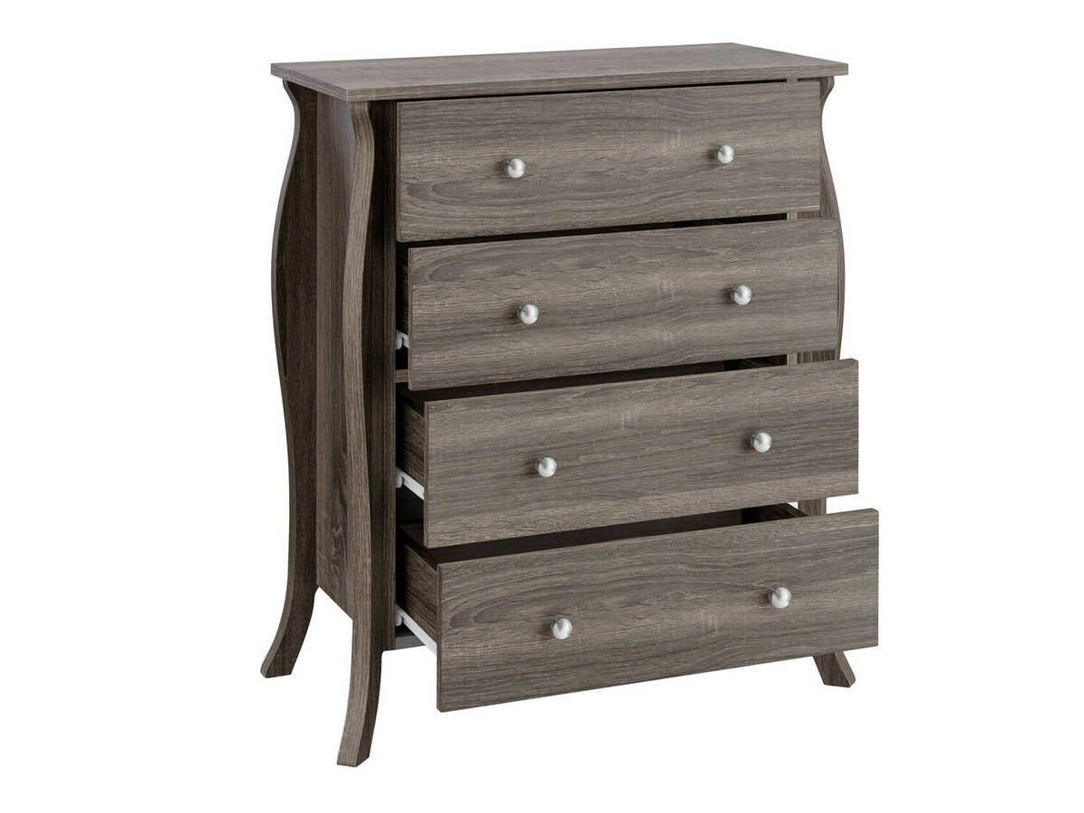 Conjunto de mueble de baño Ophtole 105 (Roble gris)