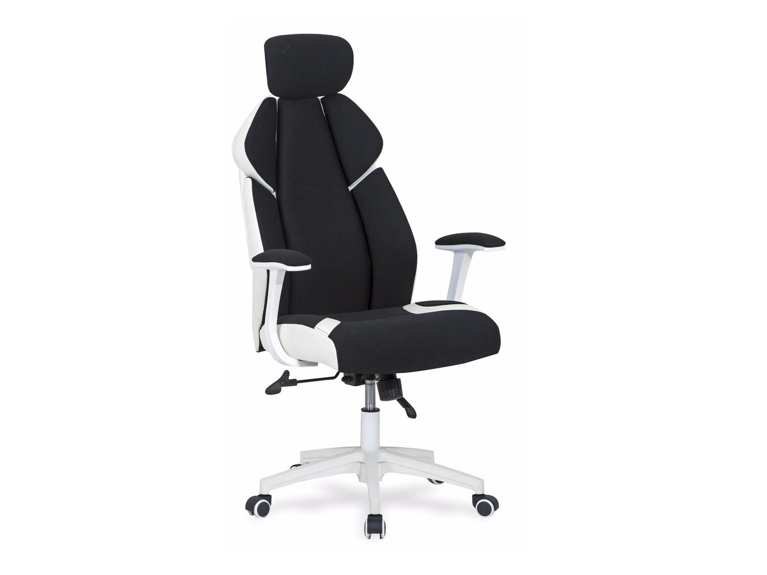 Silla de oficina Houston 1492 (Negro + Blanco)