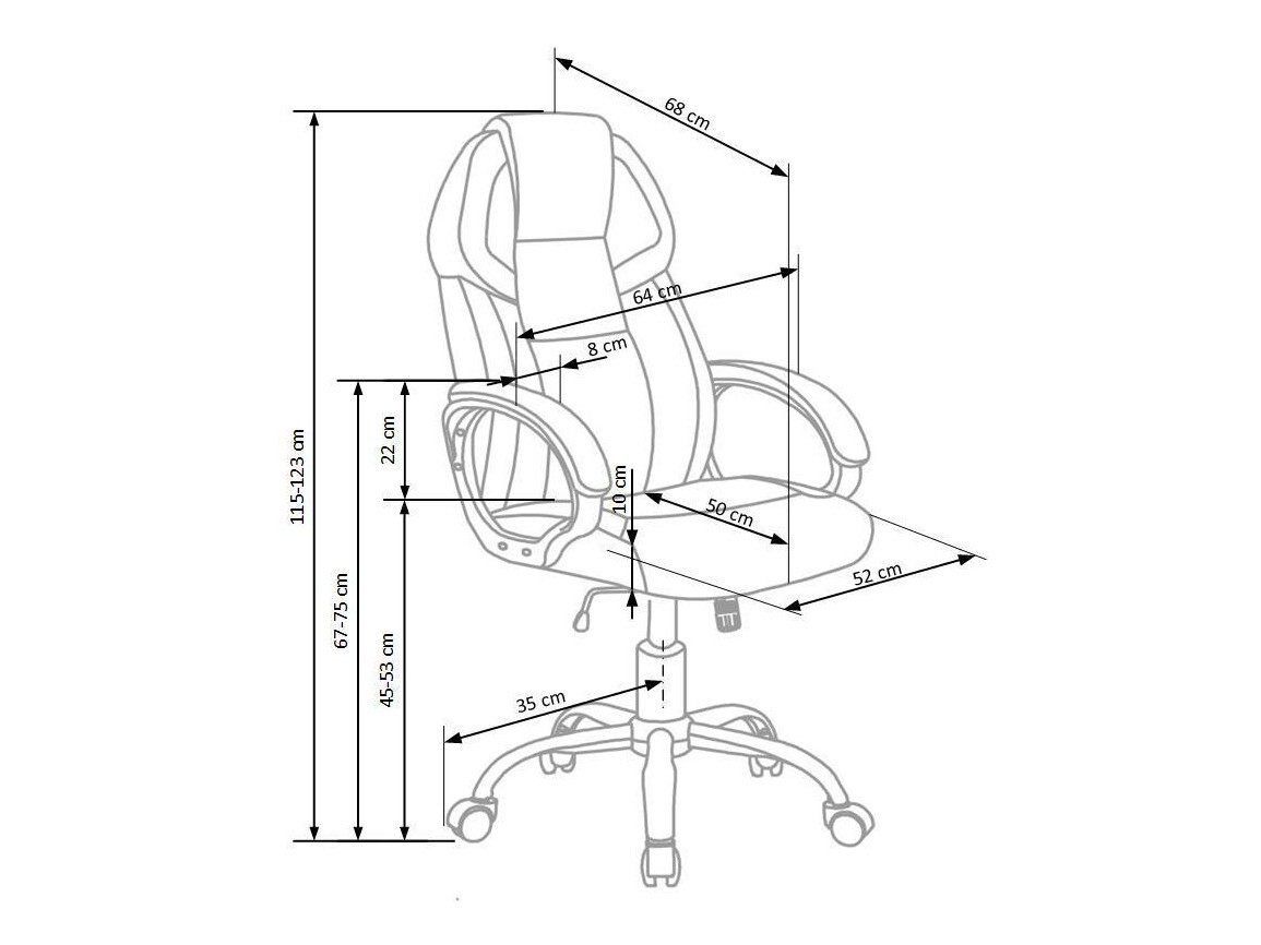 Silla de oficina Houston 389