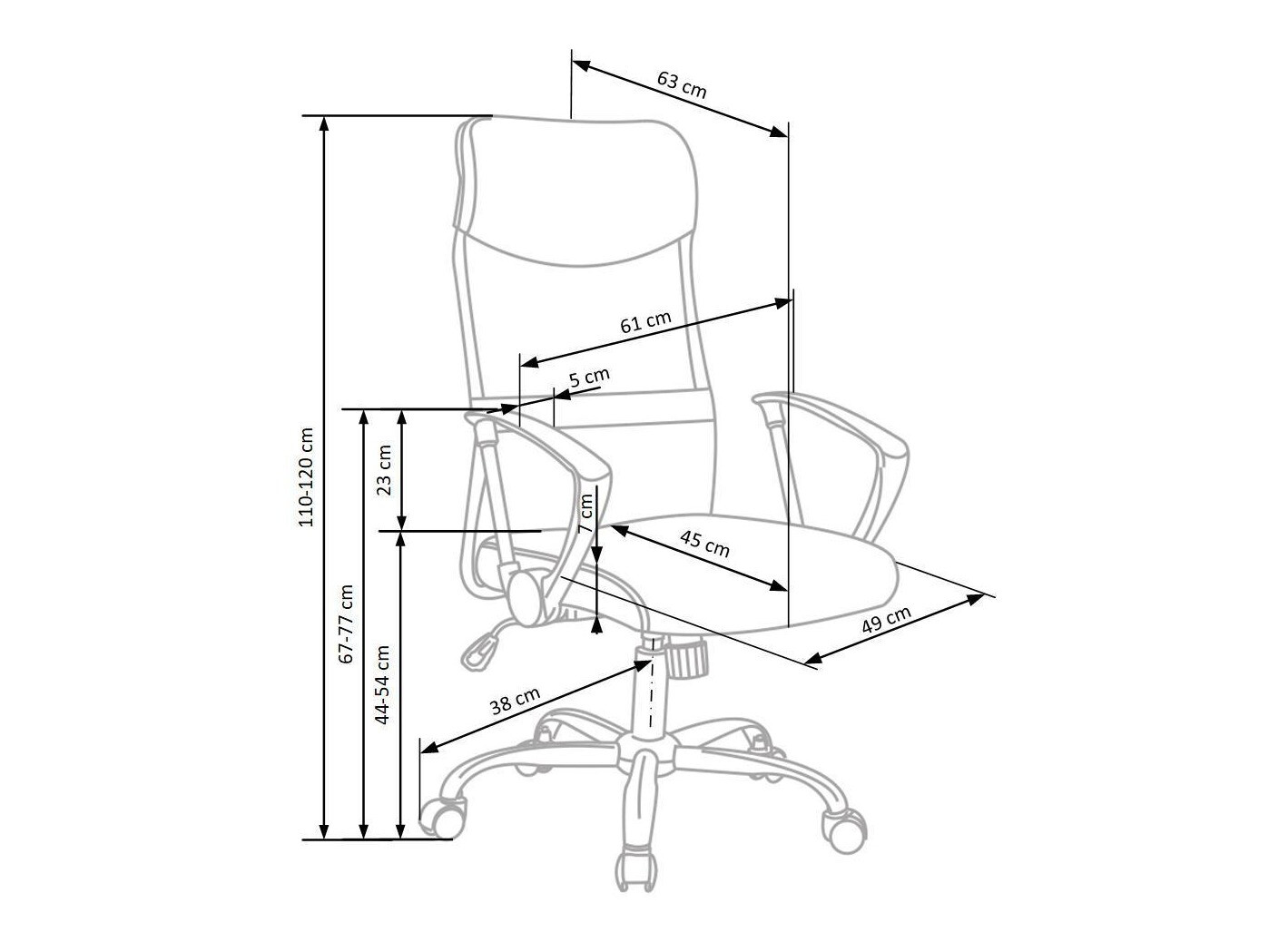 Silla de oficina Houston 430