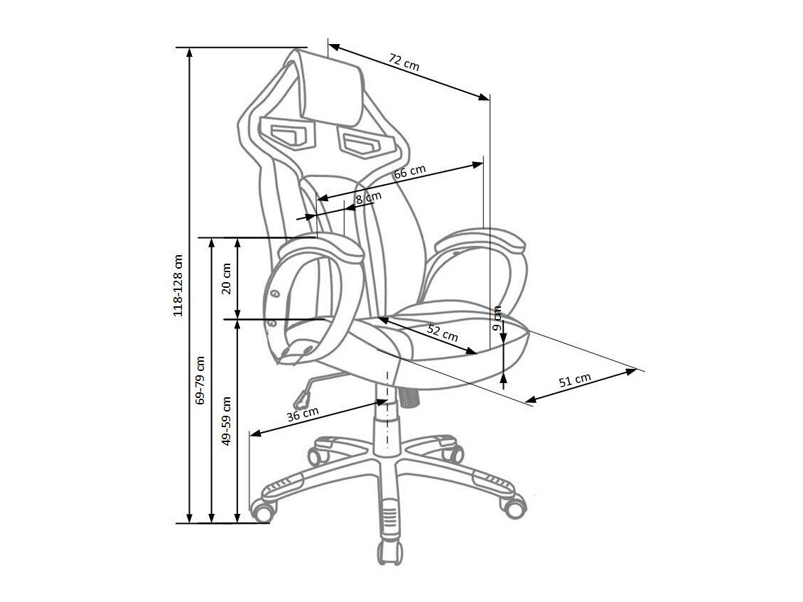 Silla de oficina Houston 453