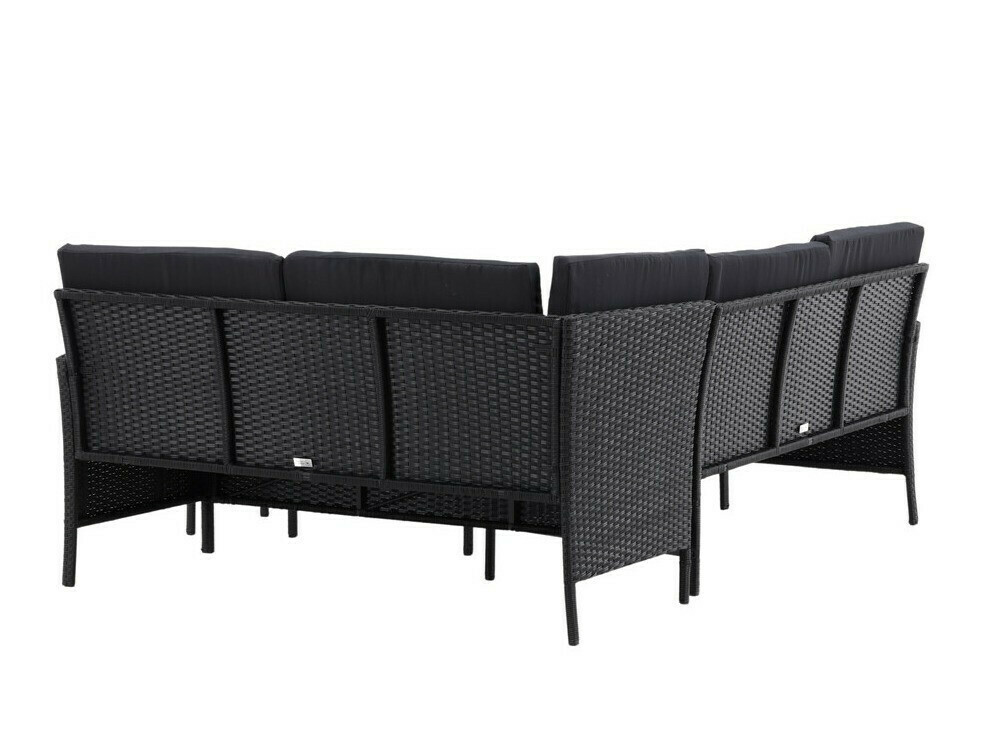 Conjunto de muebles de exterior Dallas 3125 (Negro)
