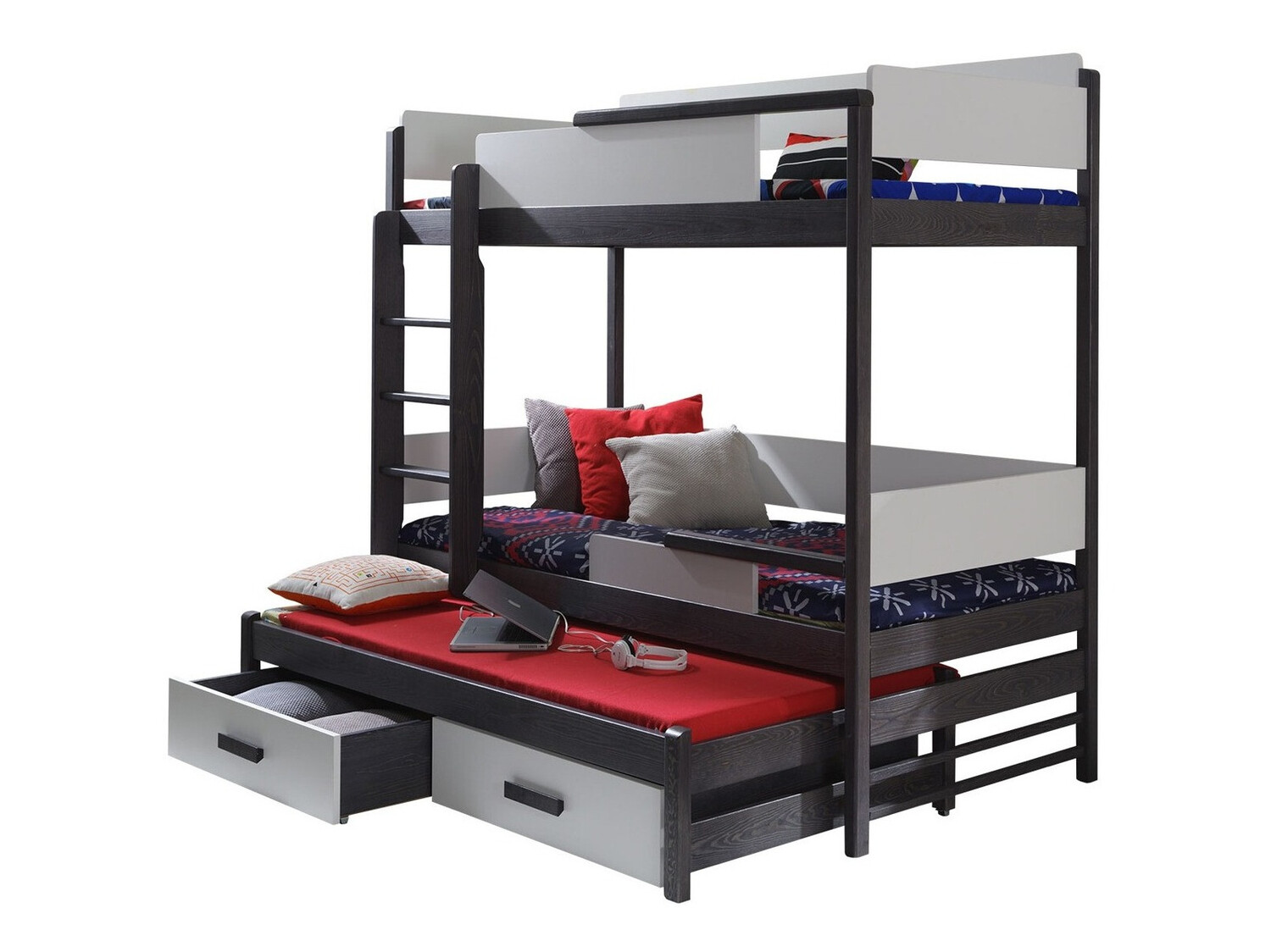 Litera Henderson 114 (Grafito + Gris)