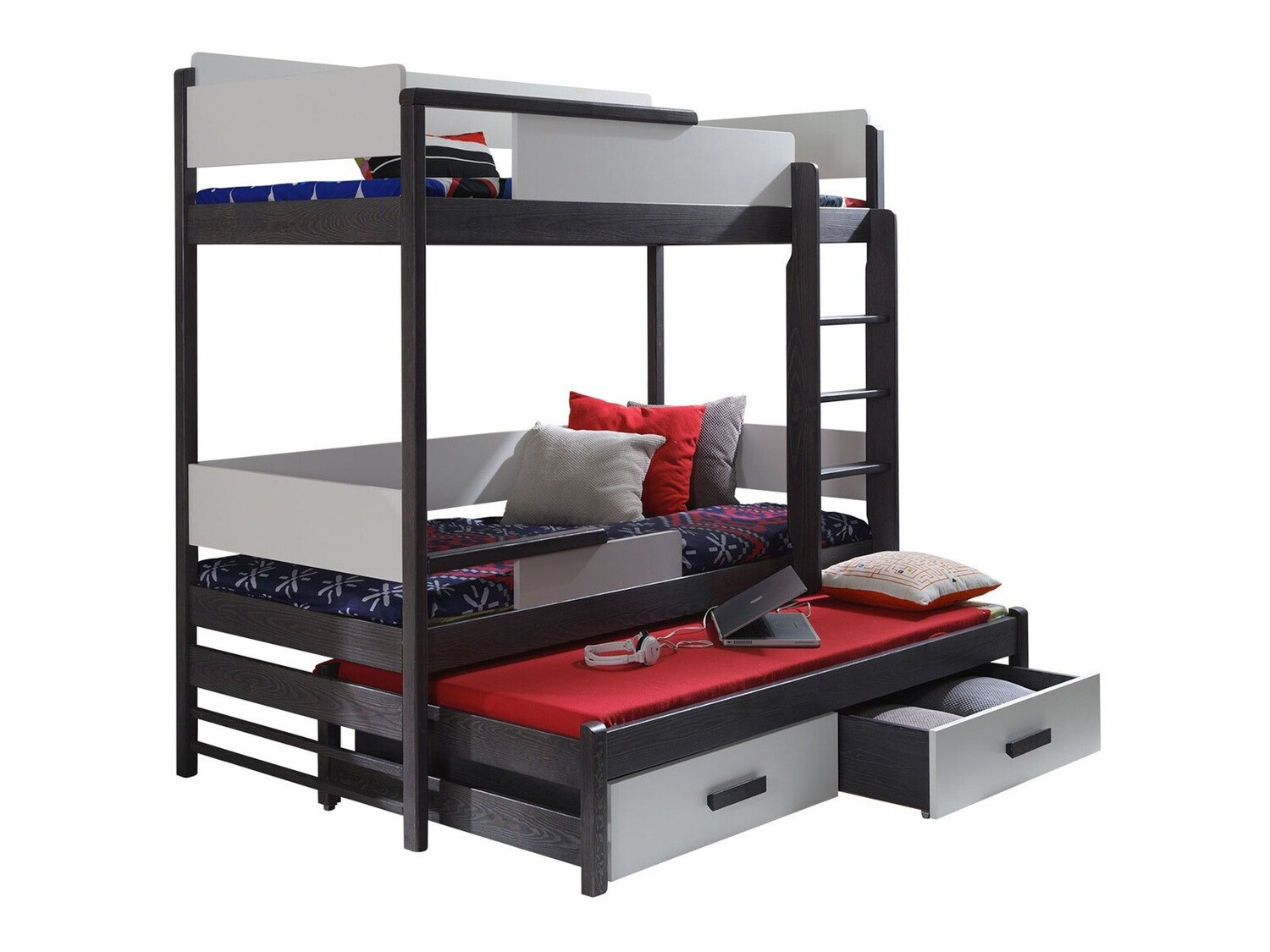 Litera Henderson 114 (Grafito + Gris)