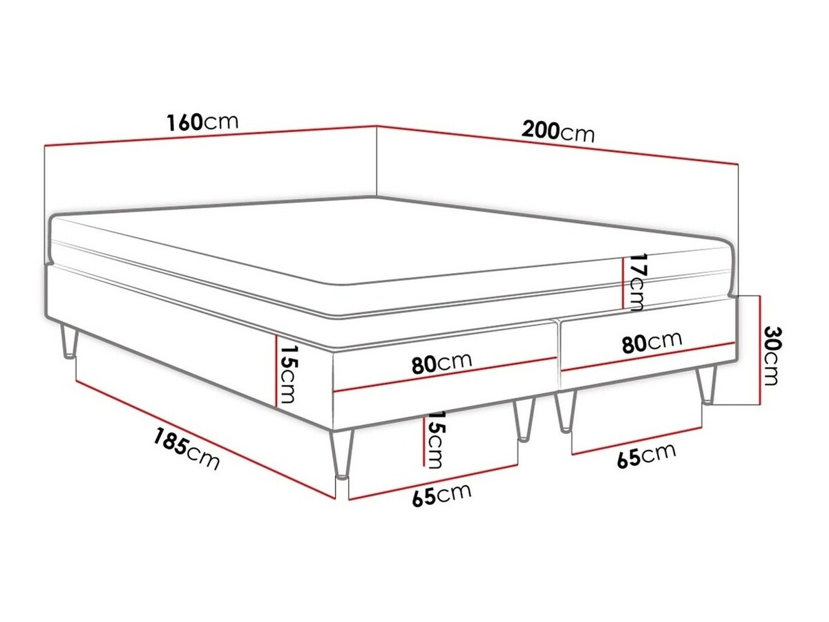 Cama continental Logan 109 (Soft 011)