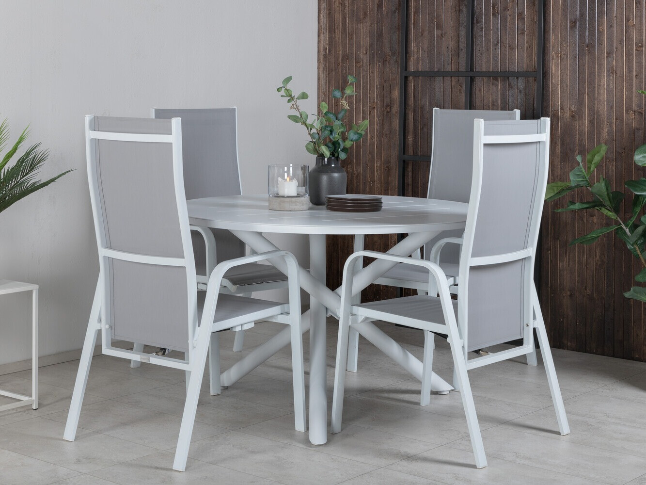 Conjunto de mesa y sillas Dallas 3126