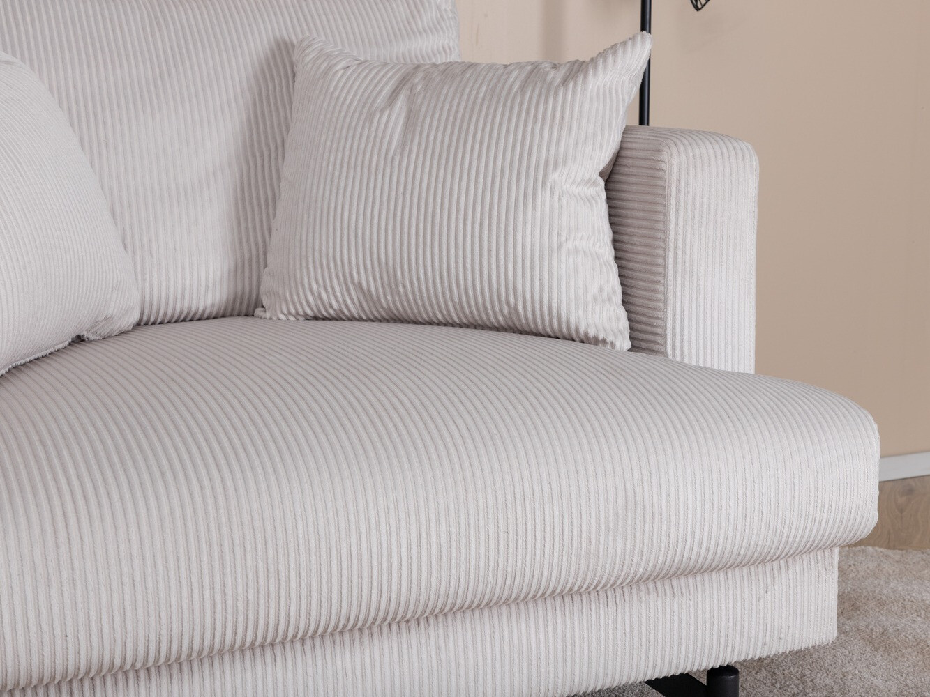 Sillón Dallas 1703 (Beige + Negro)