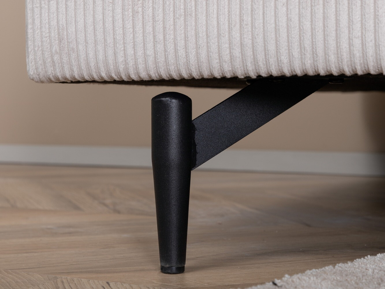 Sillón Dallas 1703 (Beige + Negro)