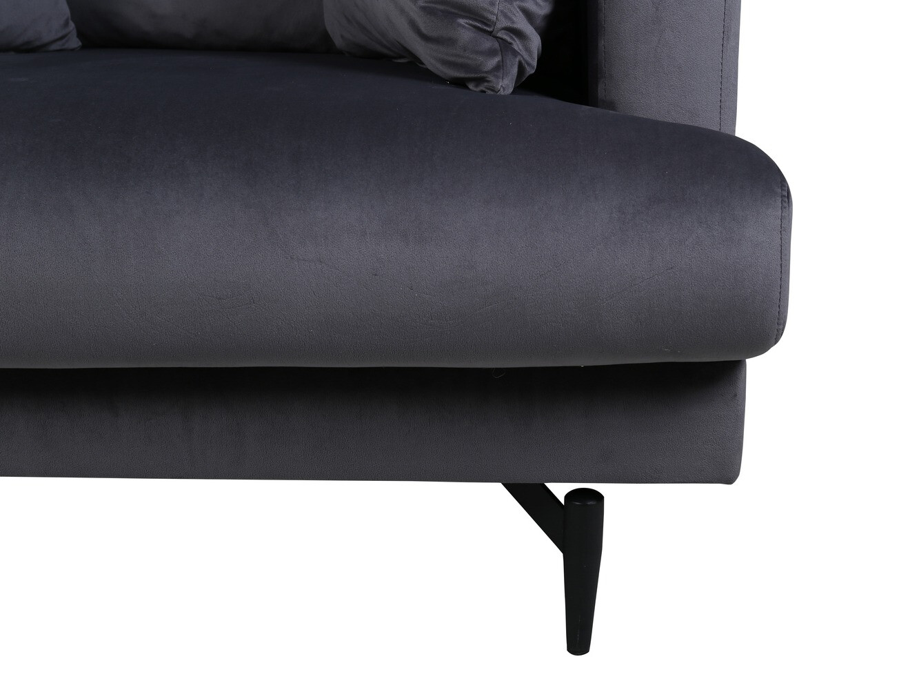 Sillón Dallas 1703 (Gris oscuro + Negro)