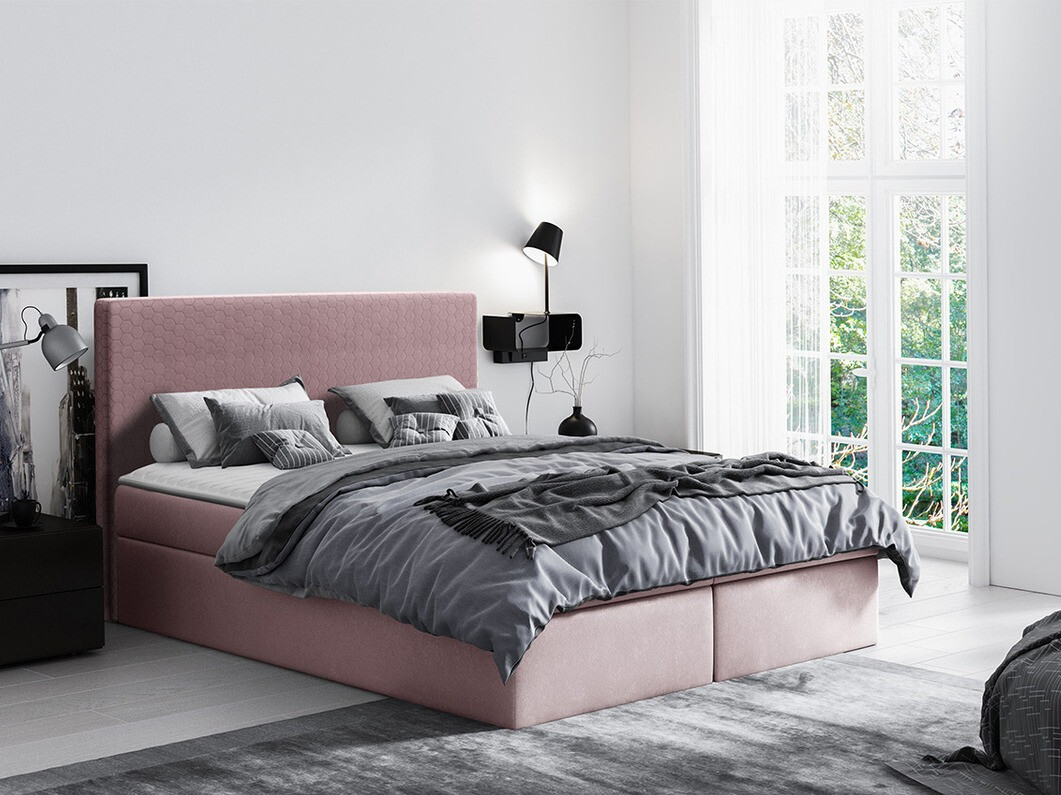 Cama continental Baltimore 126 (Velluto 14)