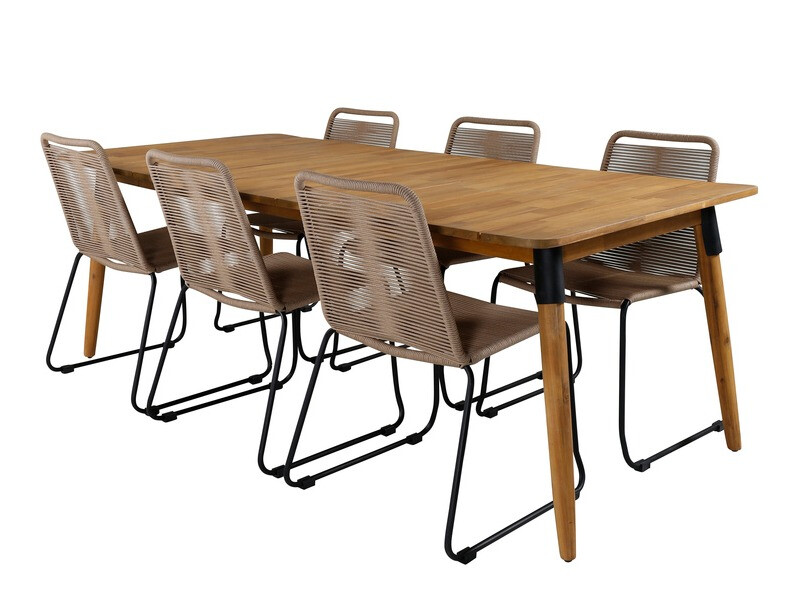 Conjunto de mesa y sillas Dallas 2879