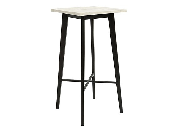 Mesa de bar Boston 327 (Negro + Beige)