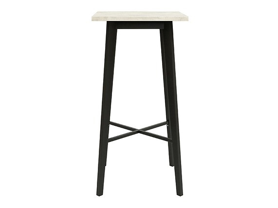 Mesa de bar Boston 327 (Negro + Beige)