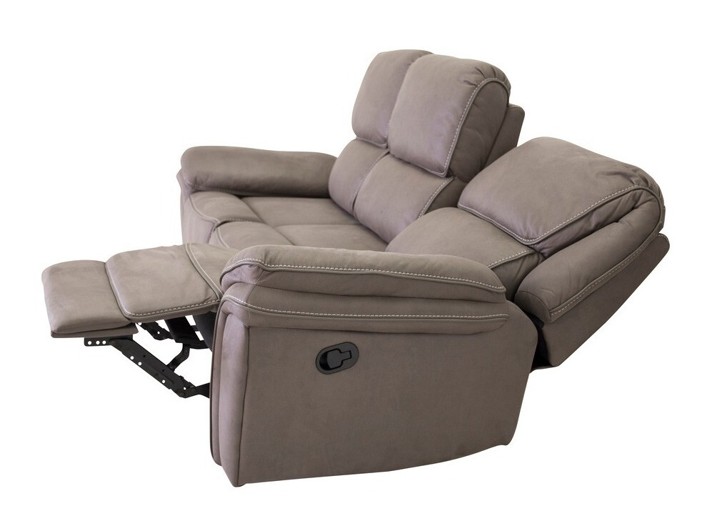 Conjunto de muebles tapizado Dallas 4726 (Gris)