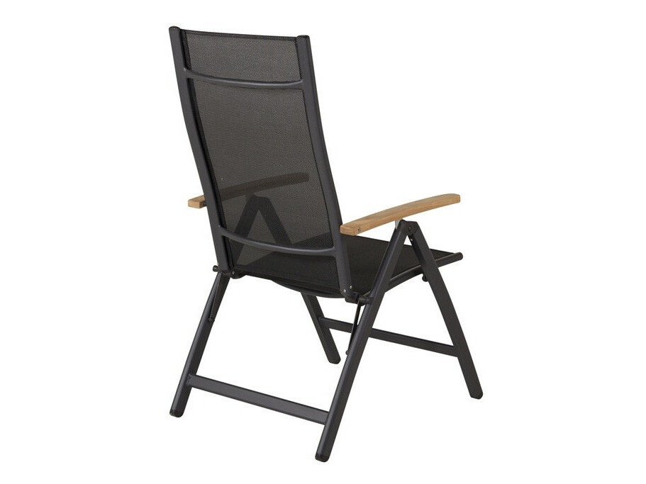 Silla para exterior Dallas 2848 (Negro + Marrón)