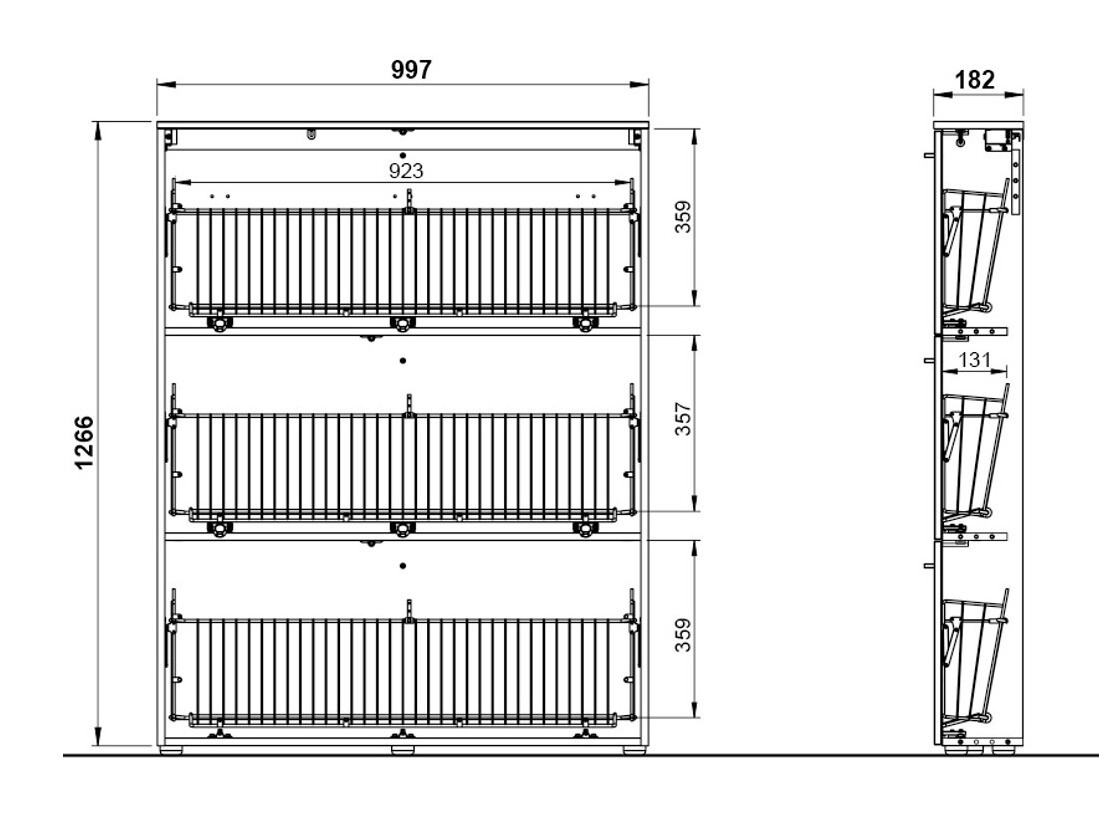 Zapatero Felelmo 102 (Blanco)
