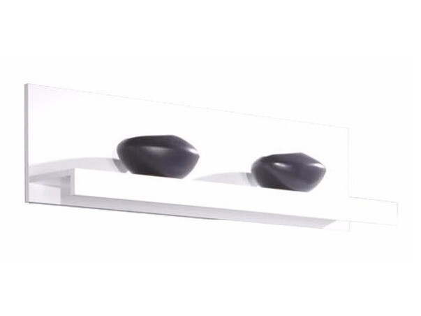 Conjunto de salón Odebeli 106 (Blanco + Negro brillante)