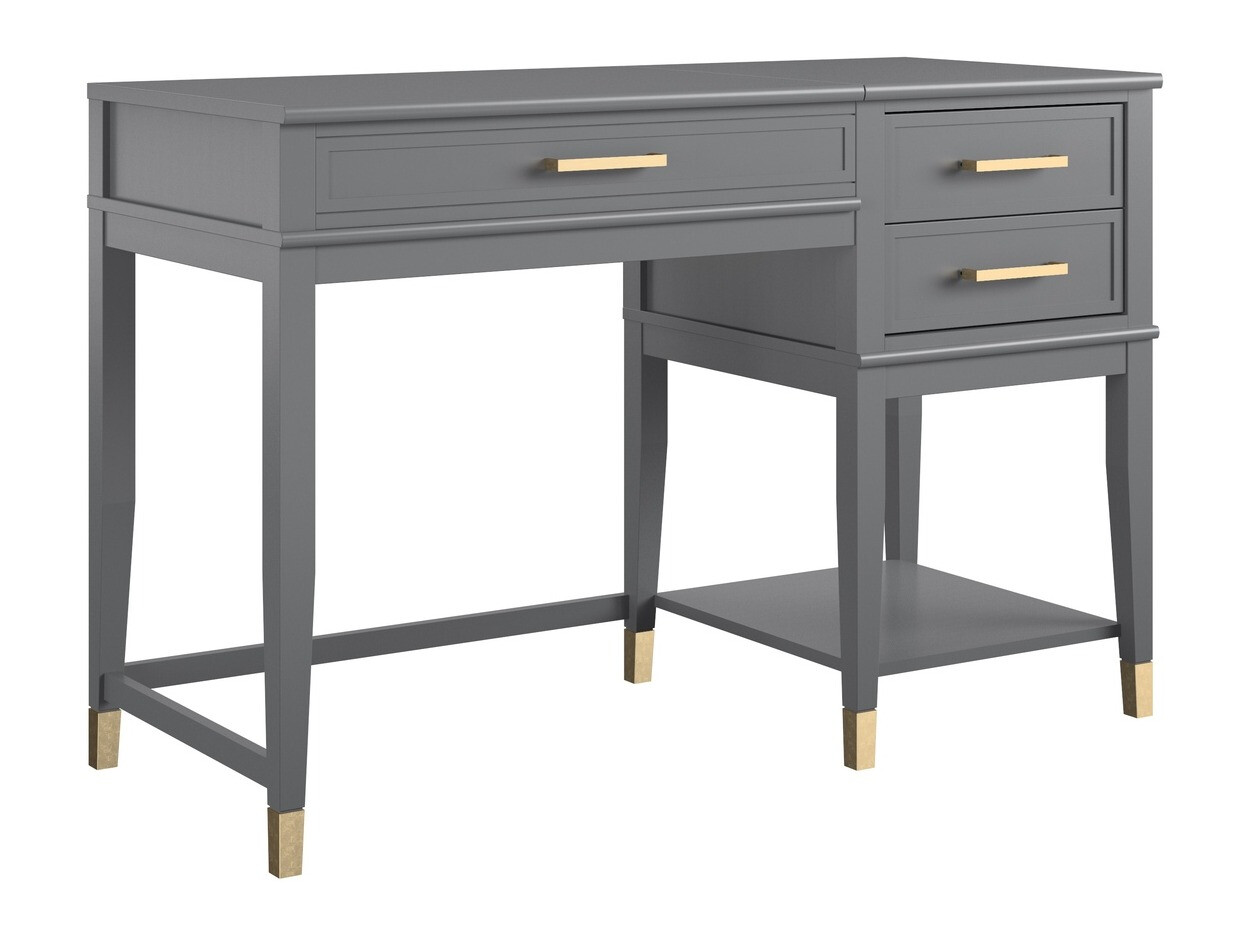 Mesa de oficina CosmoLiving by Cosmopolitan Belromu 102 (Grafito)