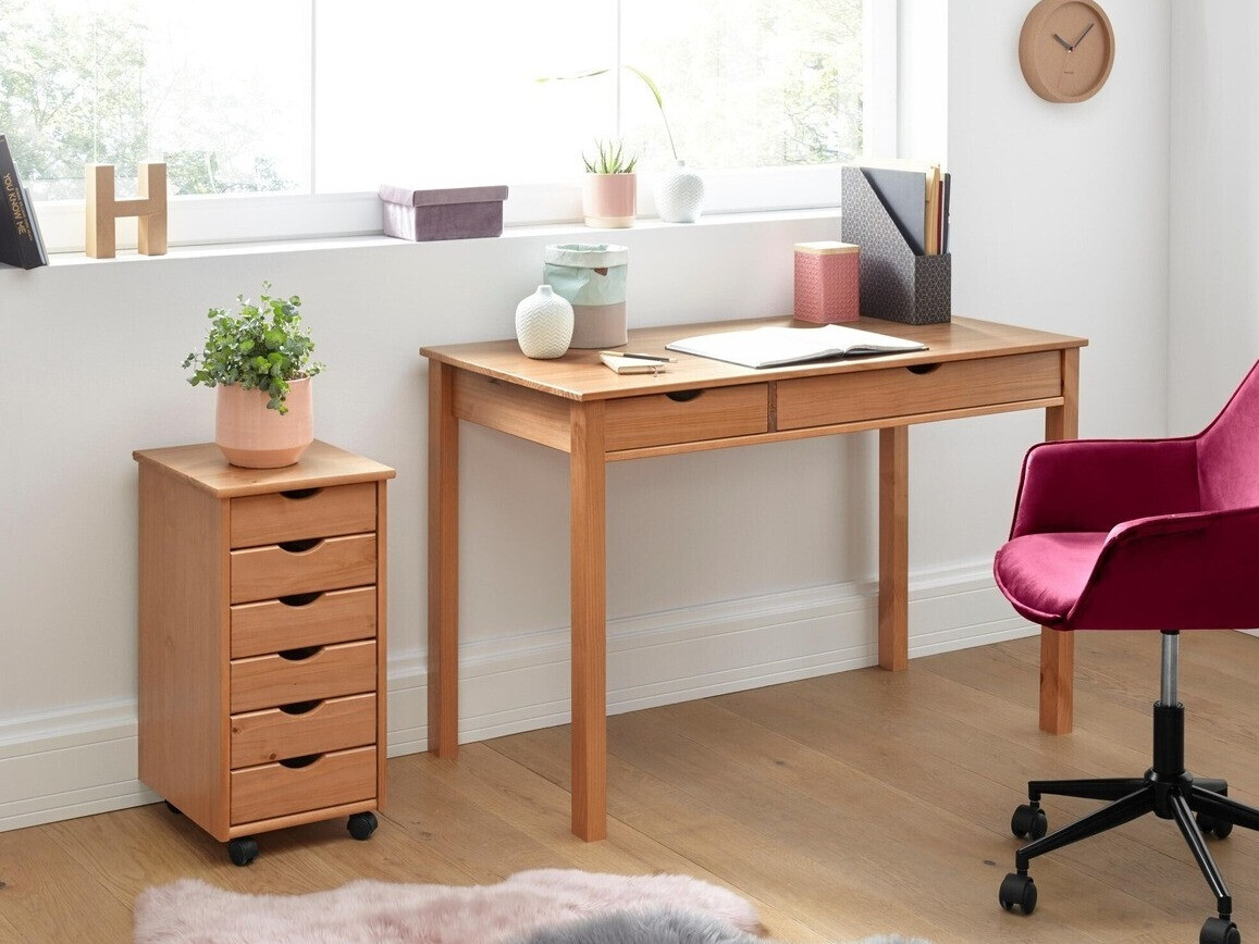 Mesa de oficina Denton 136 (Luminoso madera)