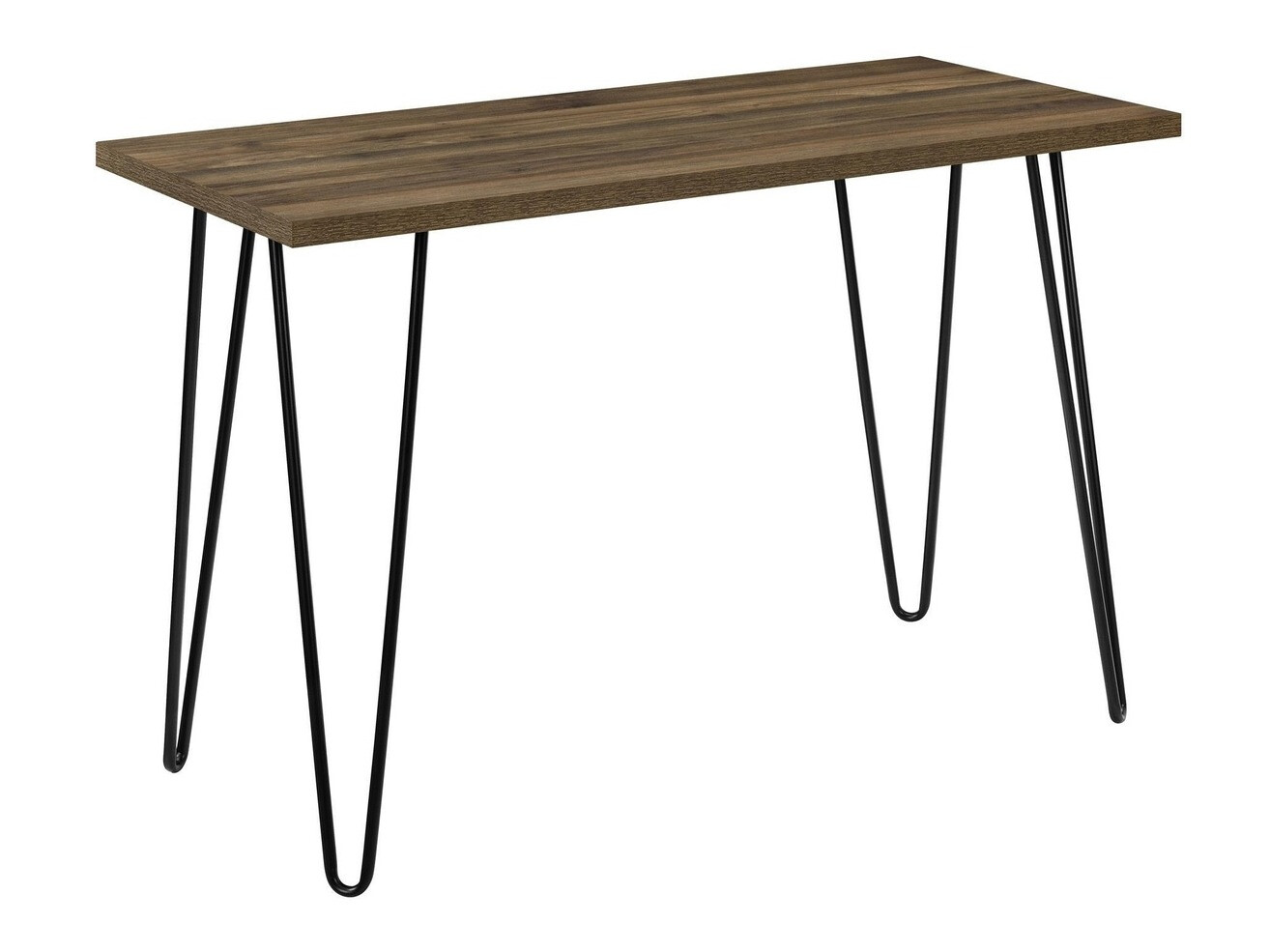 Mesa de oficina Nutive 102 (Nuez + Negro)