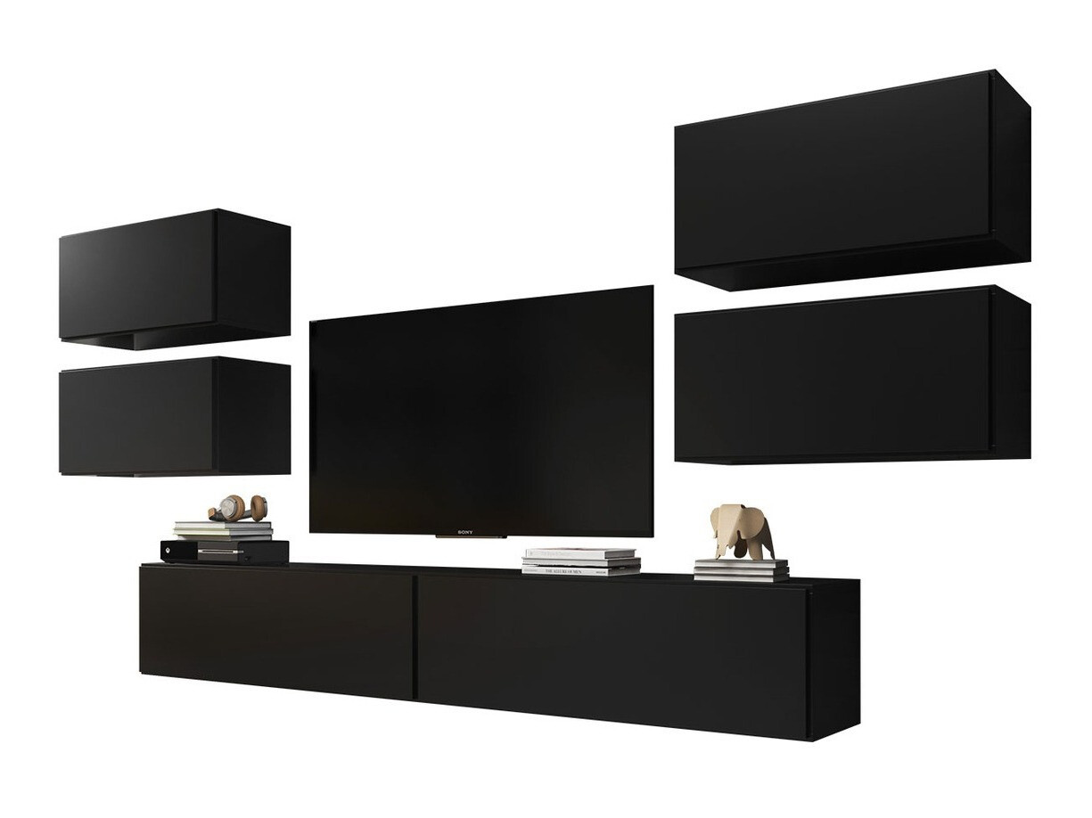 Conjunto de salón Corbele 107 (Negro)