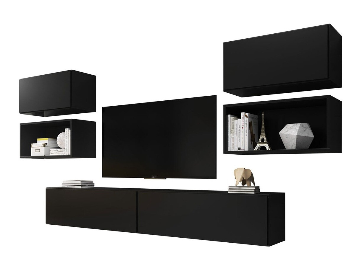 Conjunto de salón Corbele 108 (Negro)