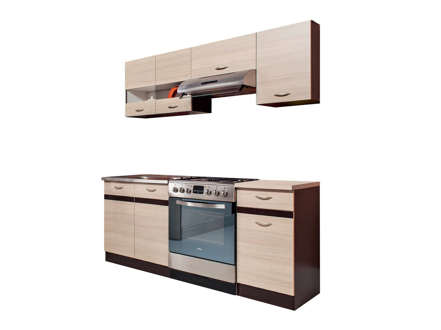 Conjunto de cocina modular Eli Light 110
