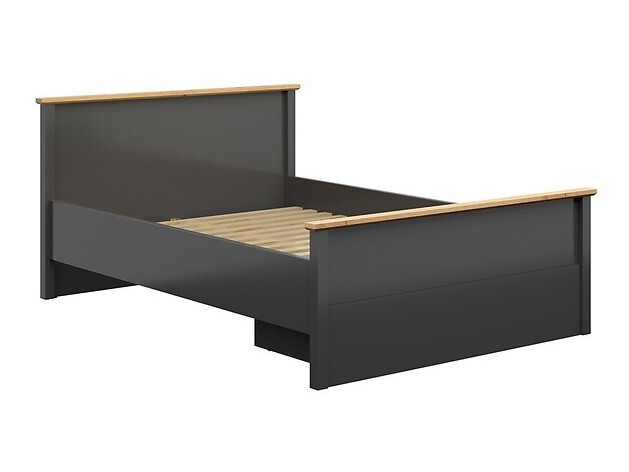 Cama Sordoro 109 (Grafito + Roble Artisan)