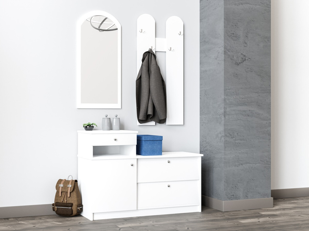 Conjunto para recibidor Murrieta 117 (Blanco)