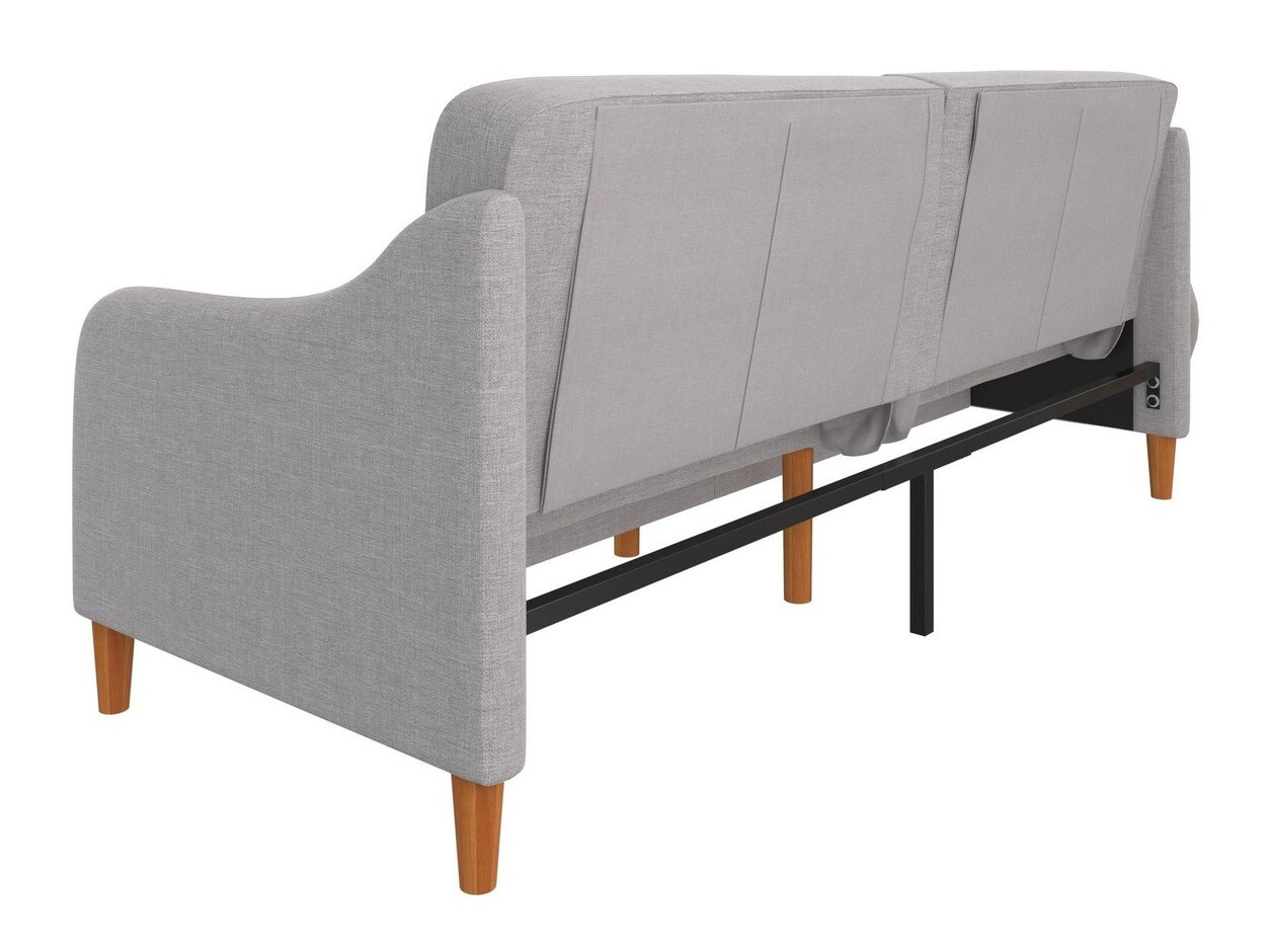 Sofá-cama Tulsa 120 (Gris claro)