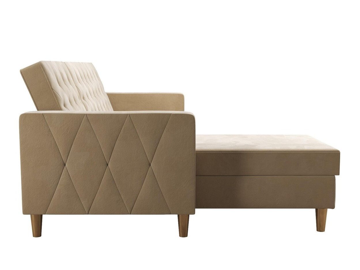 Sofá rinconero CosmoLiving by Cosmopolitan 104 (Crema)