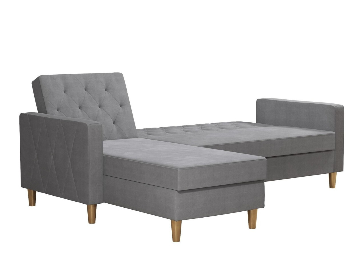 Sofá rinconero CosmoLiving by Cosmopolitan 104 (Gris)