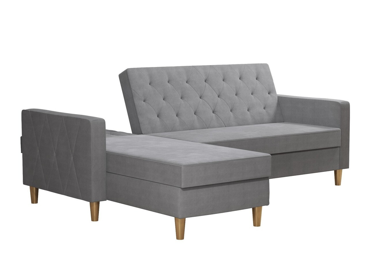 Sofá rinconero CosmoLiving by Cosmopolitan 104 (Gris)