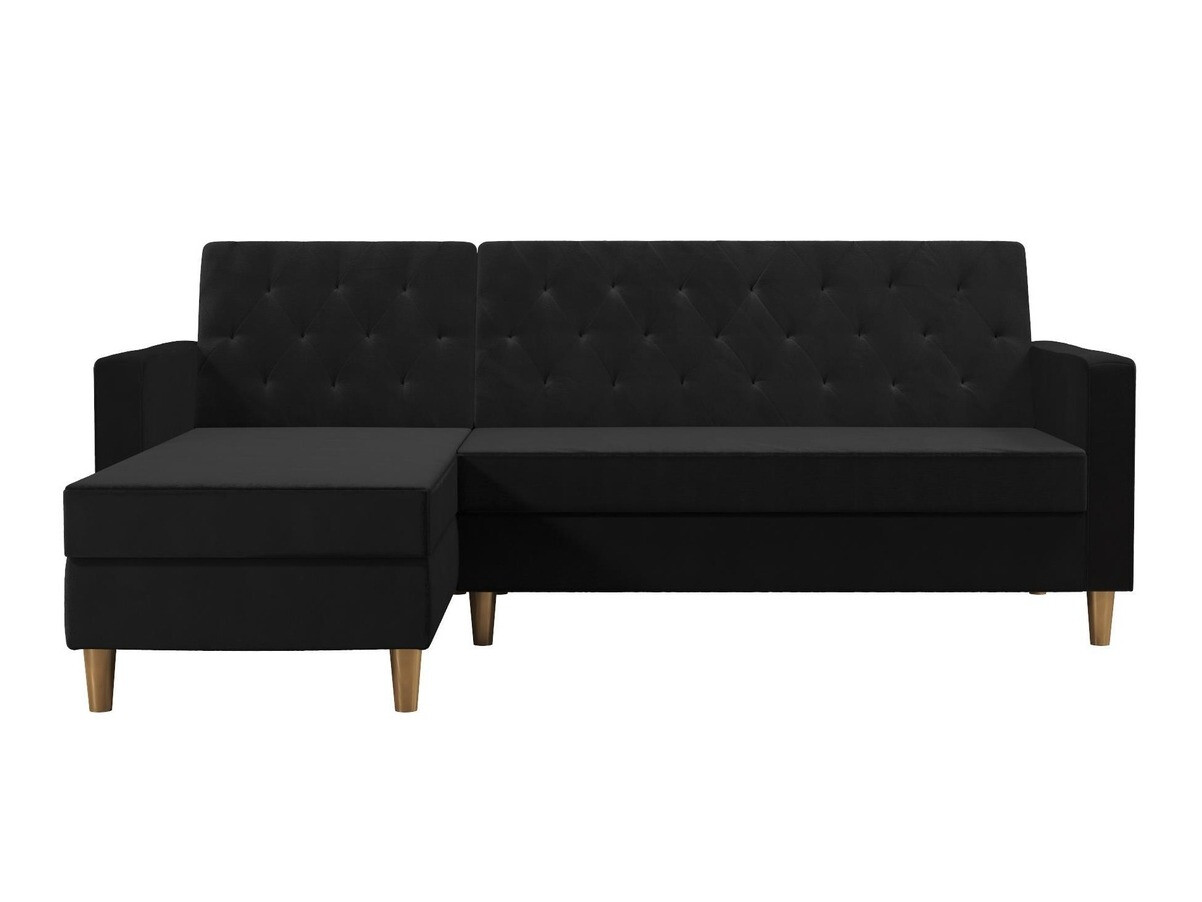 Sofá rinconero CosmoLiving by Cosmopolitan 104 (Negro)