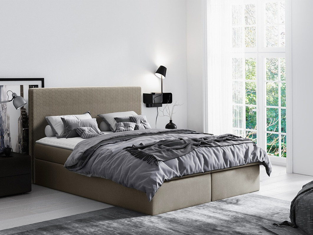 Cama continental Baltimore 126 (Velluto 3)