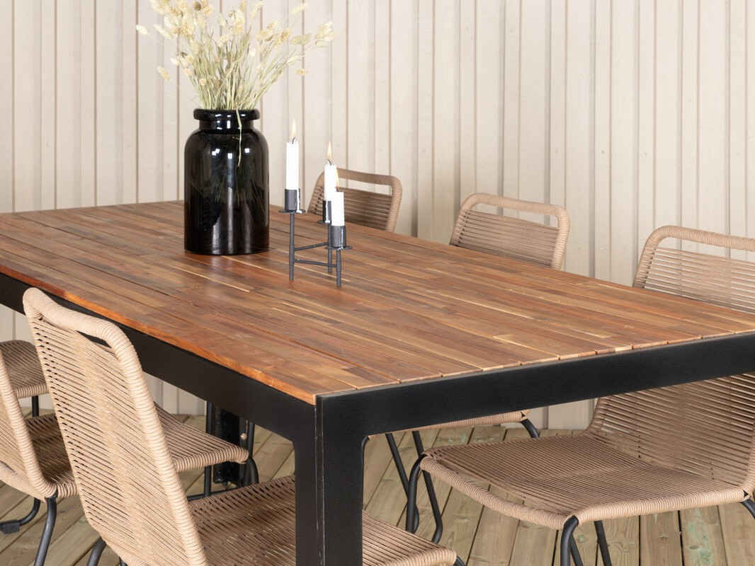 Conjunto de mesa y sillas Dallas 2907