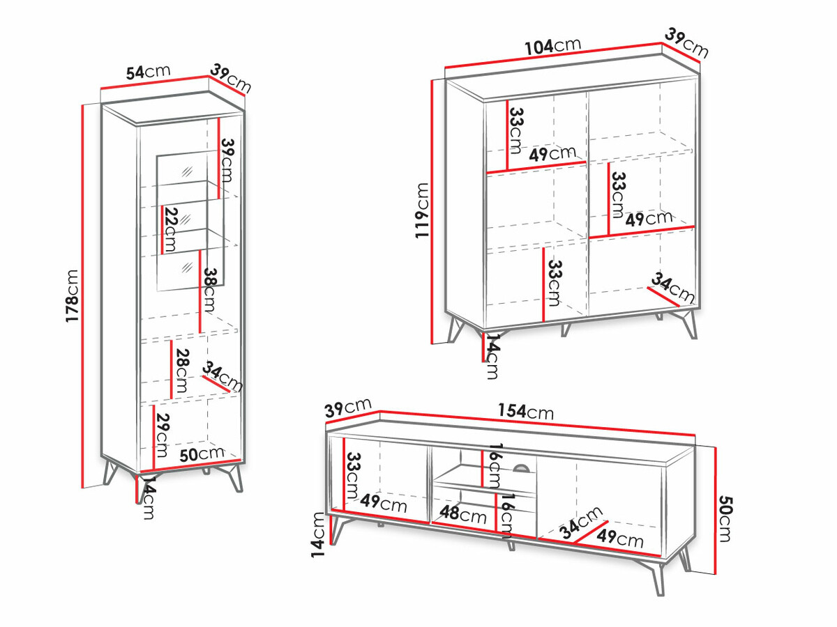 Conjunto de salón Alelmo 107