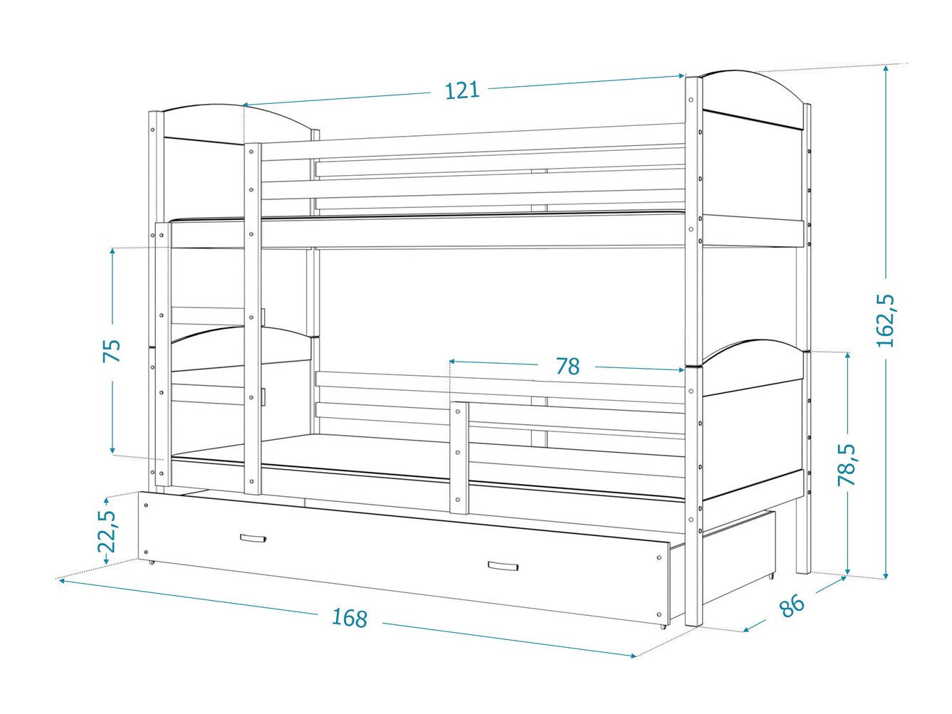 Litera Aurora 101 (Blanco)