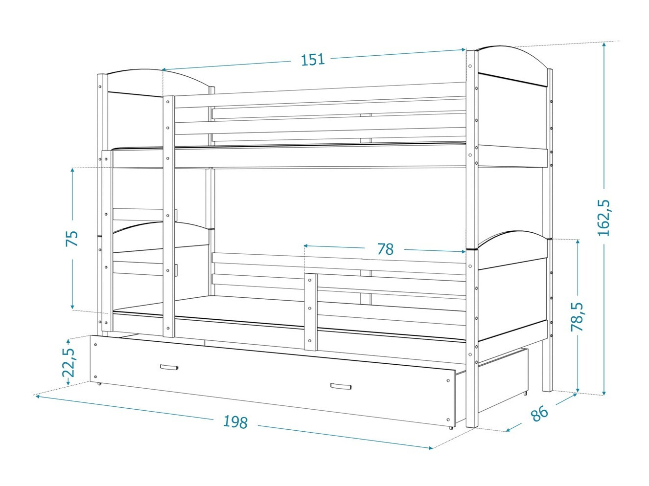Litera Aurora 102 (Blanco)