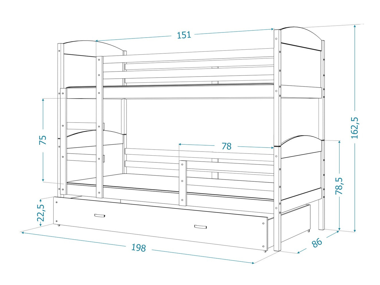 Litera Aurora 102 (Blanco)