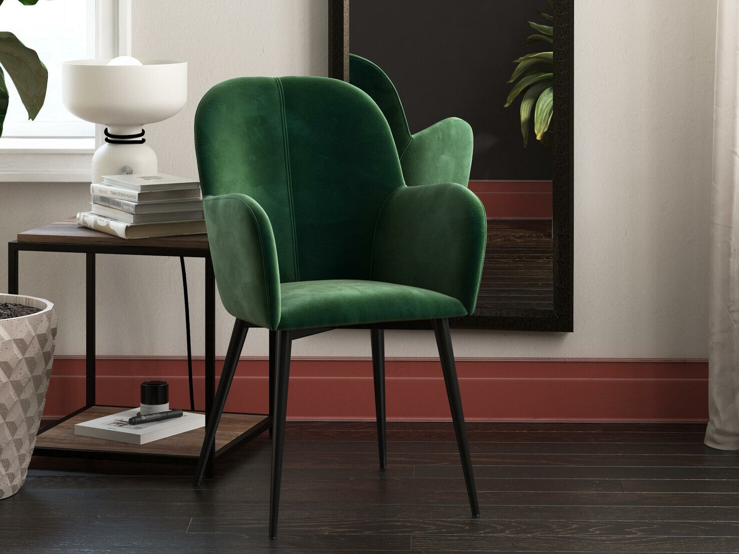 Silla Tulsa 299 (Verde + Negro)