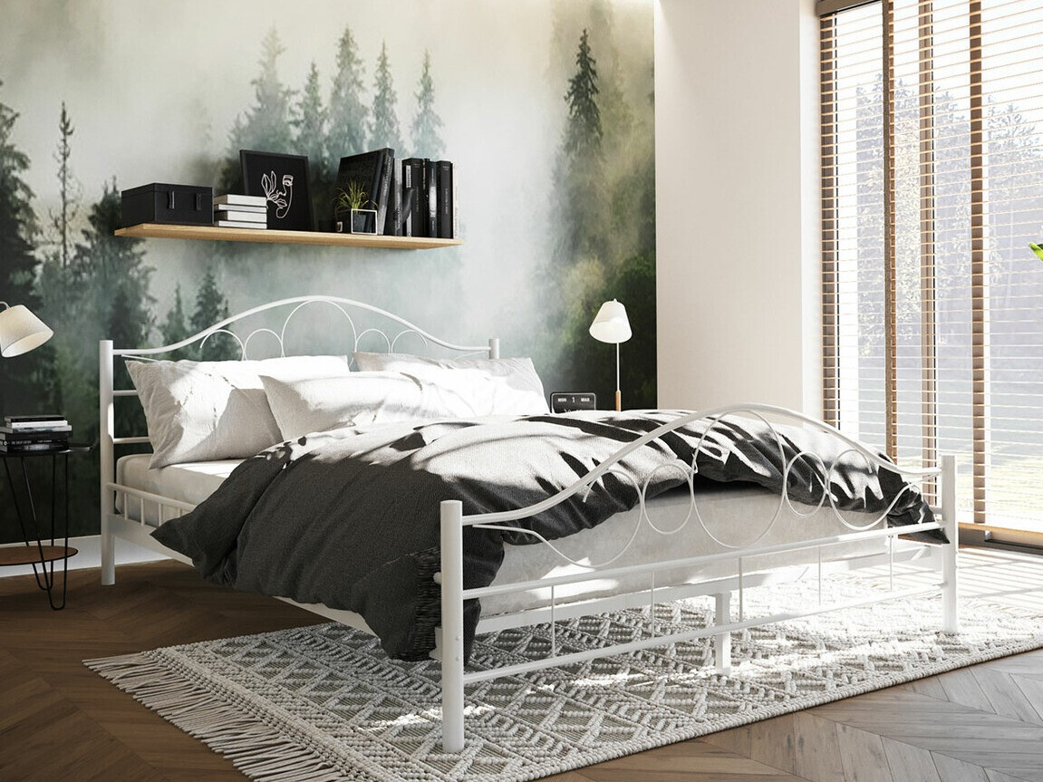 Cama Elmira 100 (Blanco)