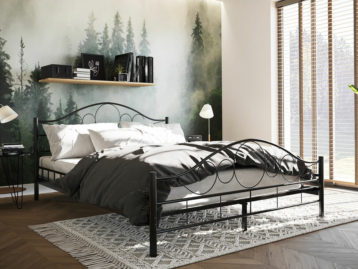 Cama Elmira 100 (Negro)