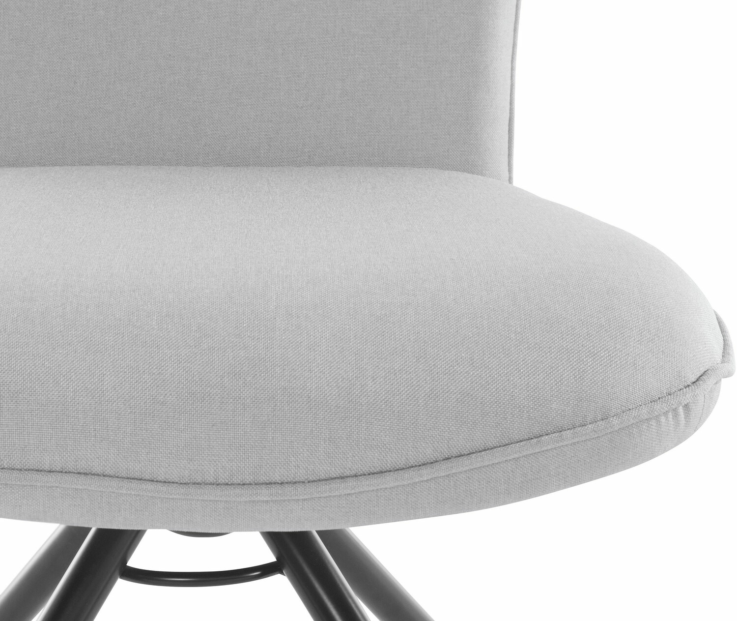 Conjunto de sillas Denton 539 (Gris claro + Negro)