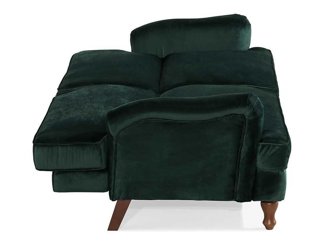 Sofá-cama Augusta 126 (Verde)