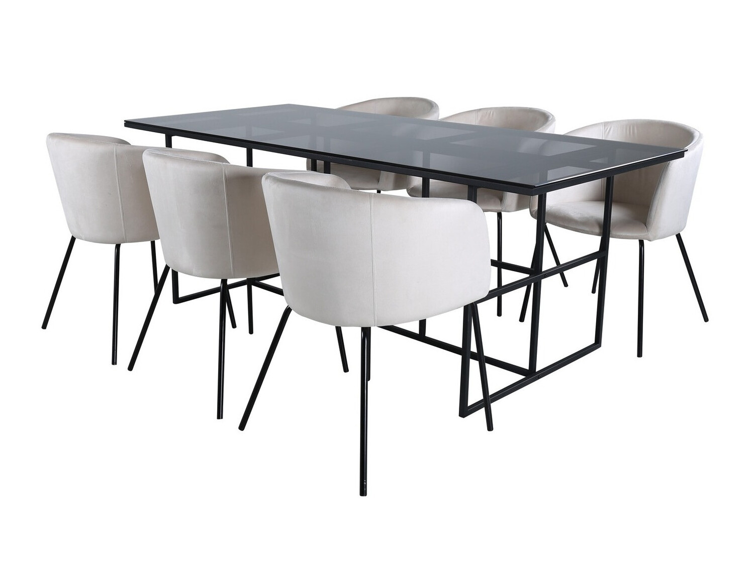 Conjunto de mesas y sillas para comedor Dallas 2639