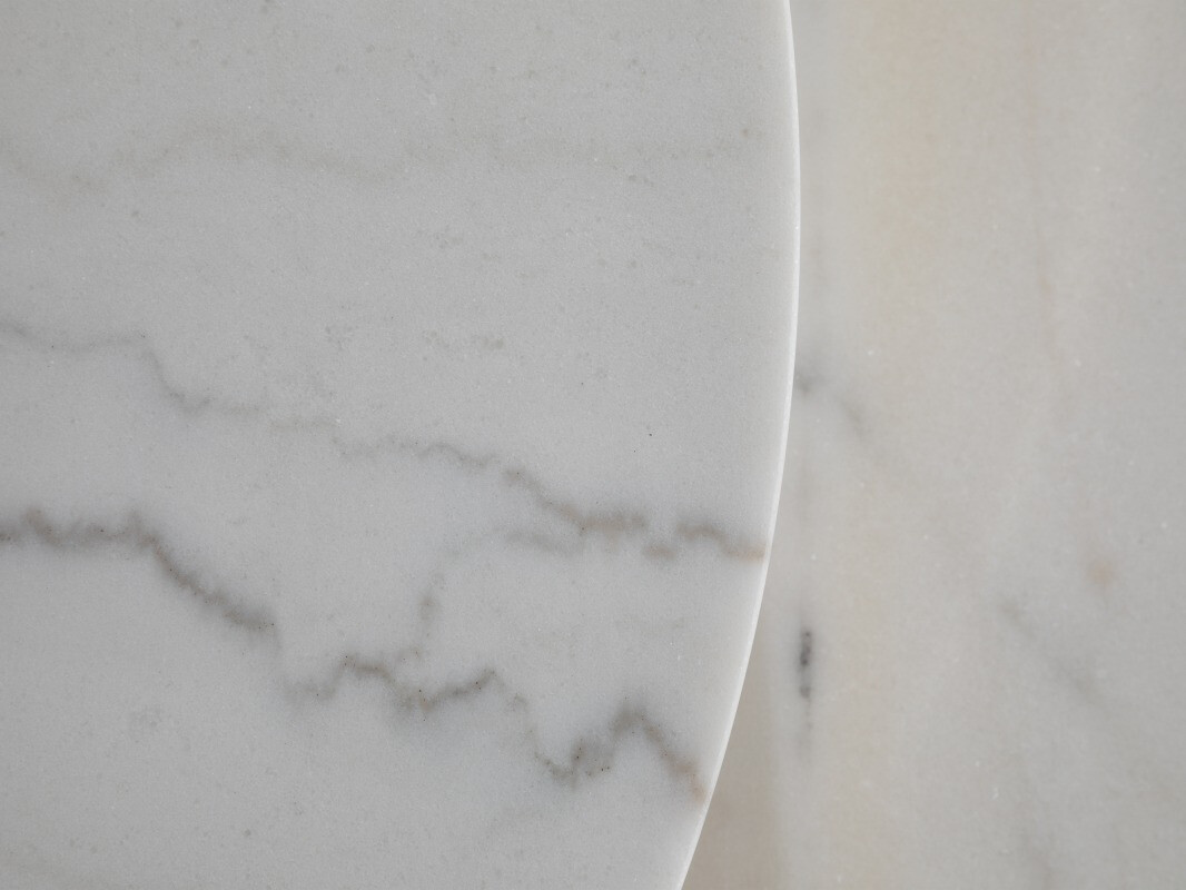 Conjunto mesa de centro Scandinavian Choice 851 (Mármol blanco + Dorado)