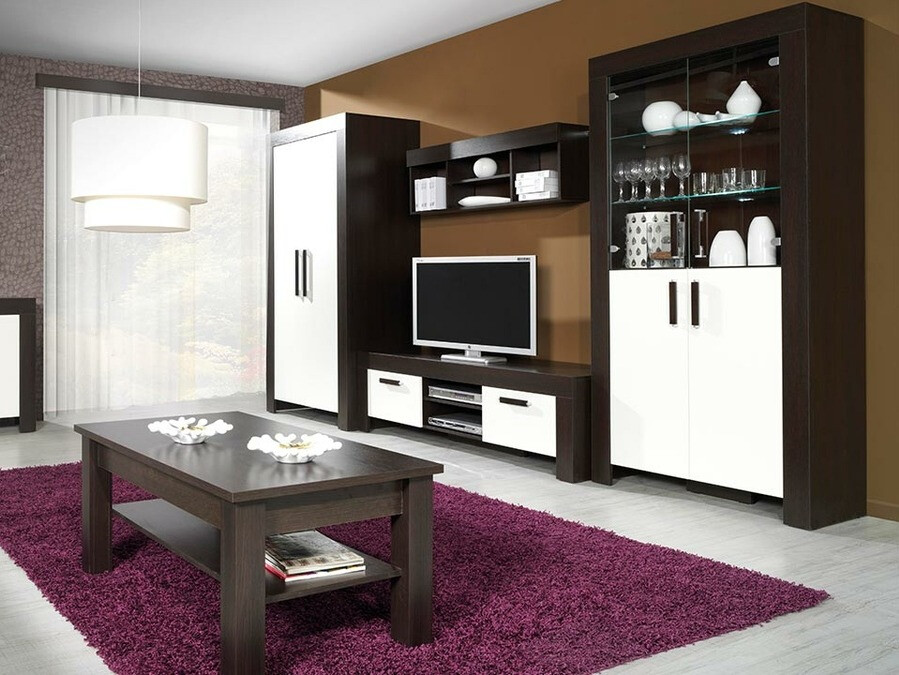 Estantería Melfeli 101 (Milano roble + crema)