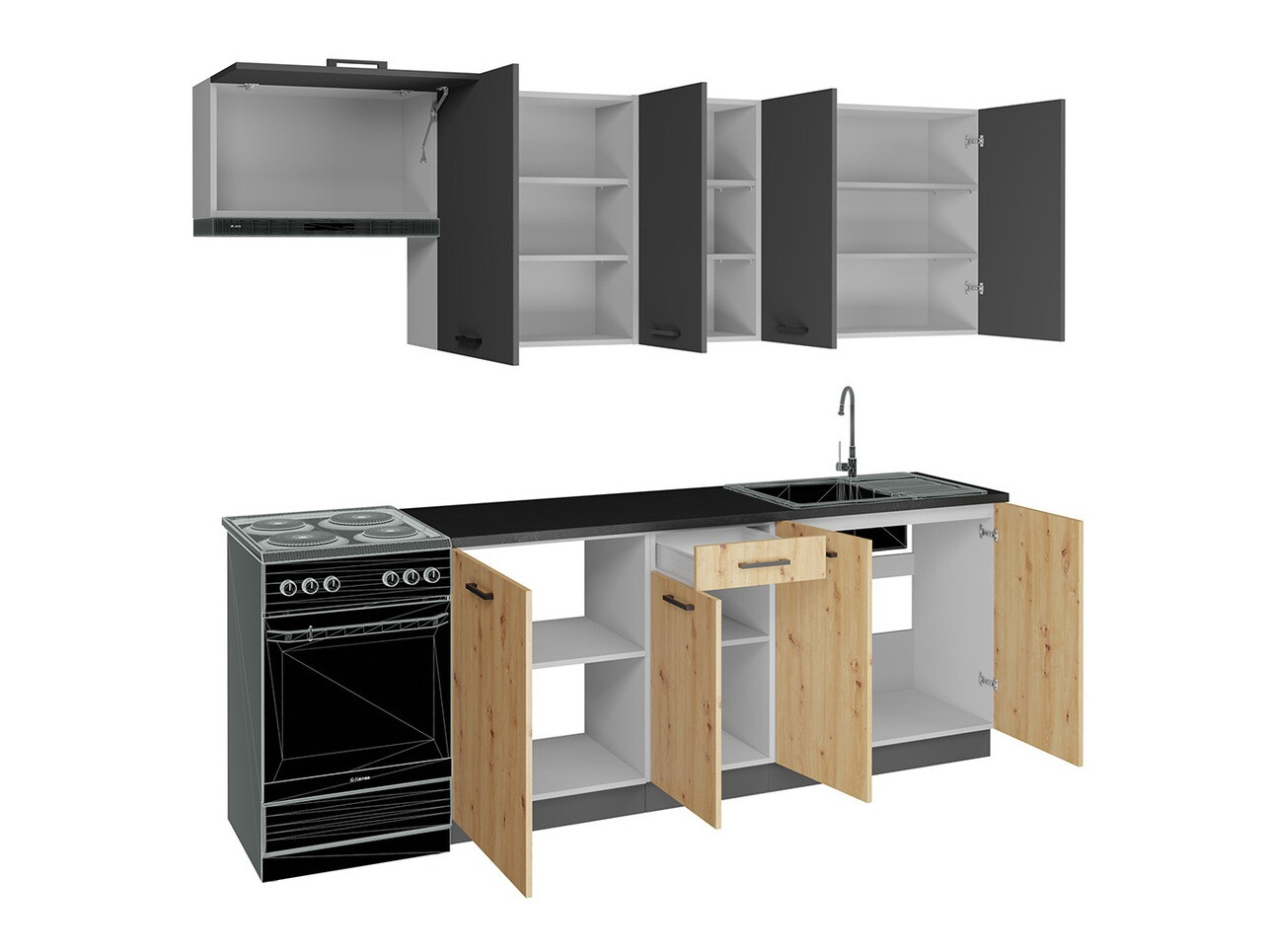 Conjunto de cocina Trenton 173