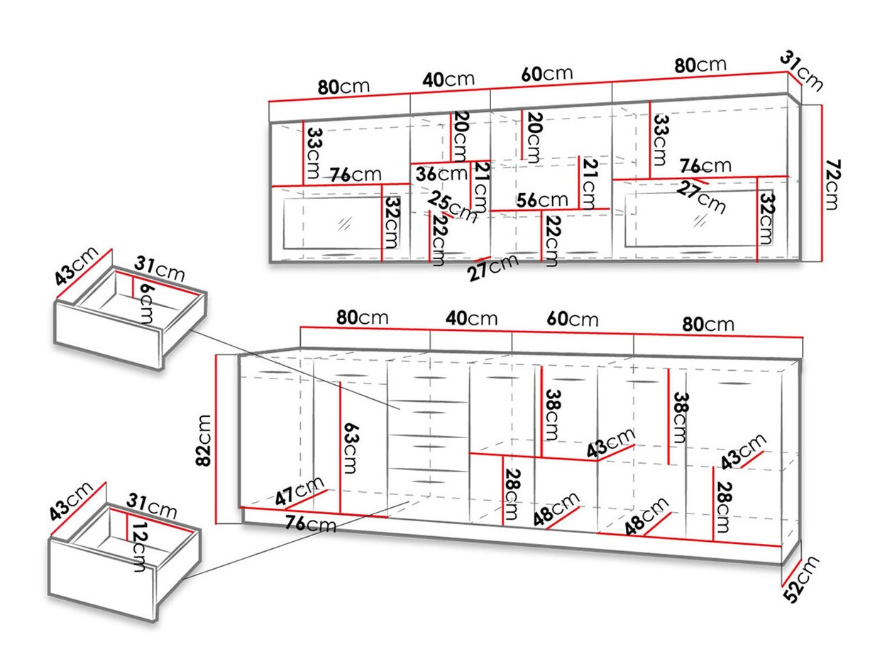Conjunto de cocina Tucson 159
